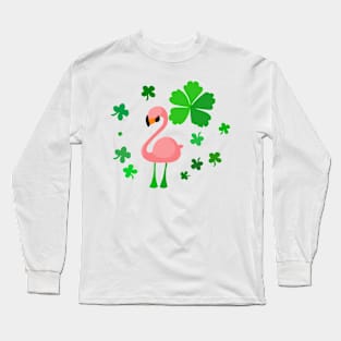 on St. Patrick’s Day boy Flash Long Sleeve T-Shirt